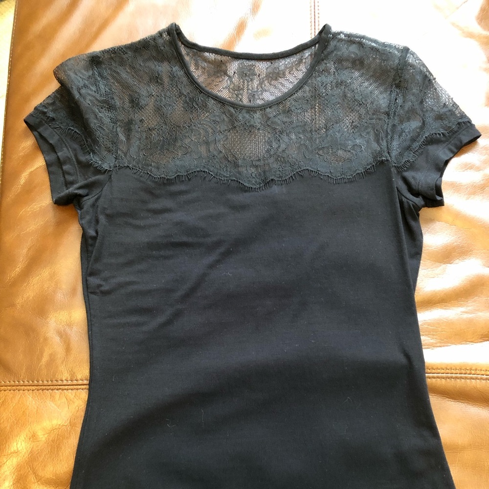 For Joseph Lace Yoke T shirt perfect condition!!